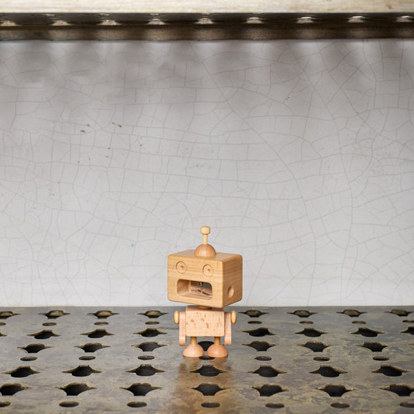 Taille crayon en bois -Robot