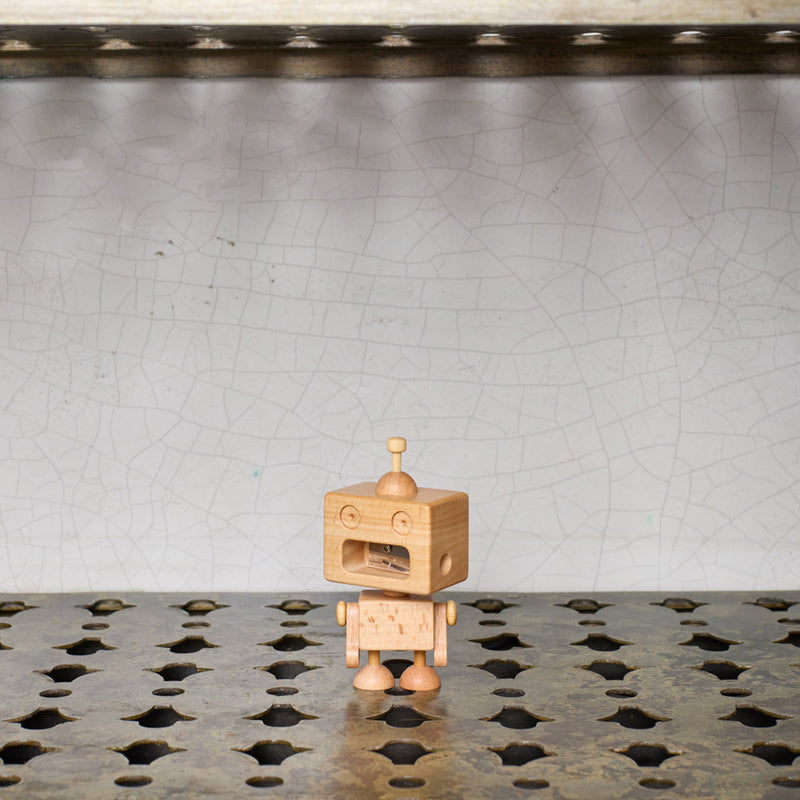 Taille crayon en bois -Robot