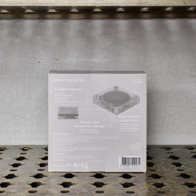 Lecteur CD - Bluetooth 5.0 - Transparent