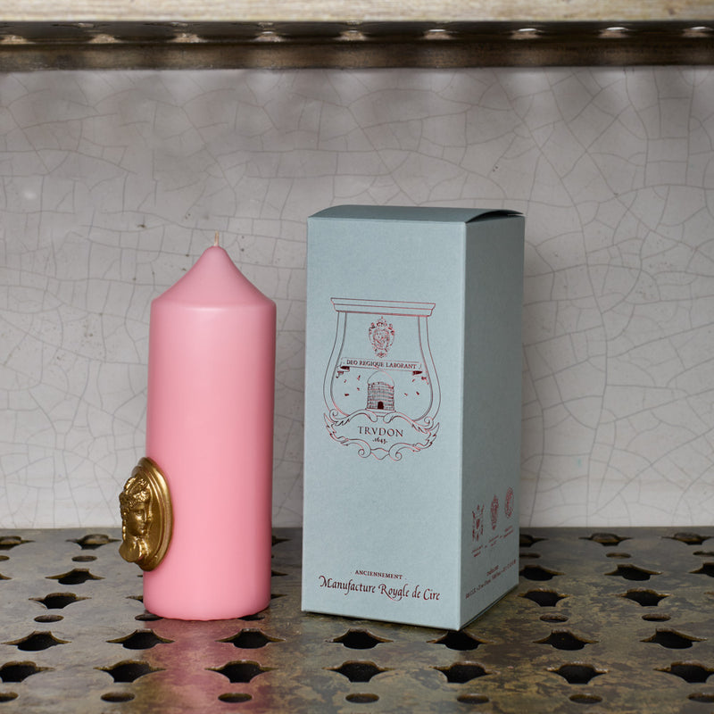 Trudon - Cierge Camée - Rose tendresse