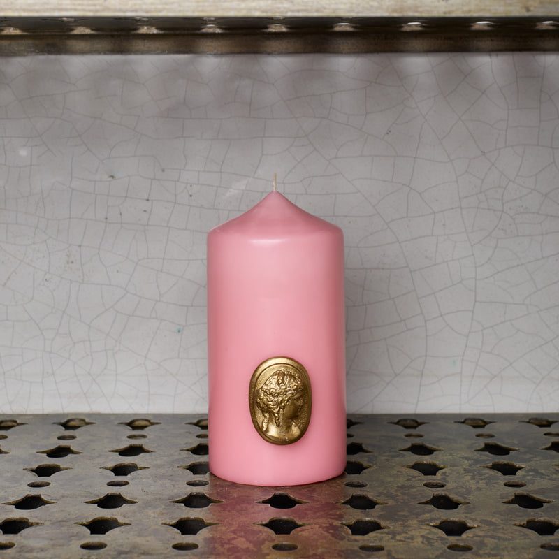 Trudon - Cierge Camée - Rose tendresse