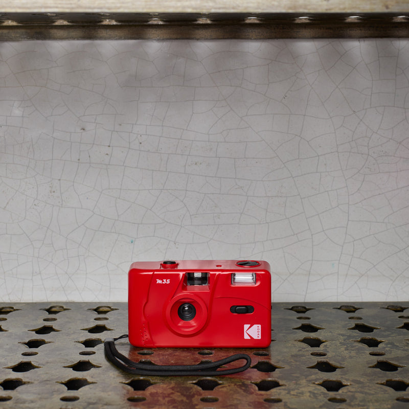 Appareil photo argentique - Kodak M35 - Rouge