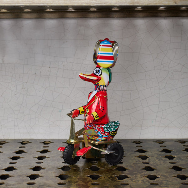 Jouet - Canard sur tricycle
