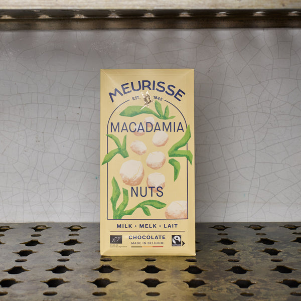 Chocolat au lait -Noix de Macadamia - Meurisse