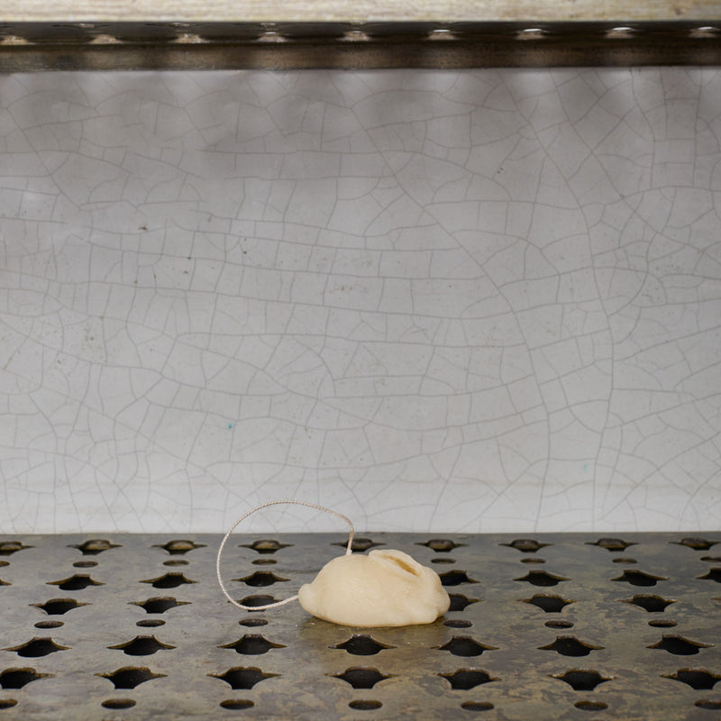 Bougie lapin - Beige