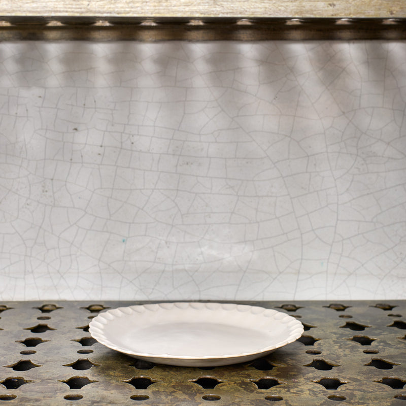 Assiette Margueritte - Blanc - Atelier Sôvage