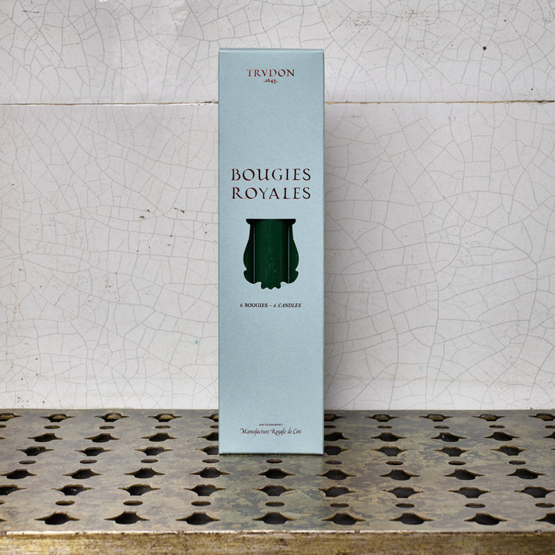 Trudon - Lot de 6 bougies royales - Sapin