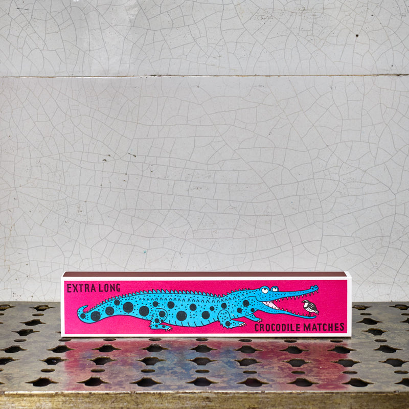 Boîte de 45 allumttes longues - Crocodile