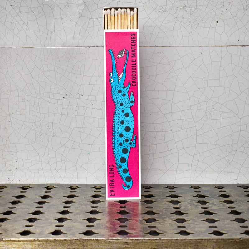 Boîte de 45 allumttes longues - Crocodile