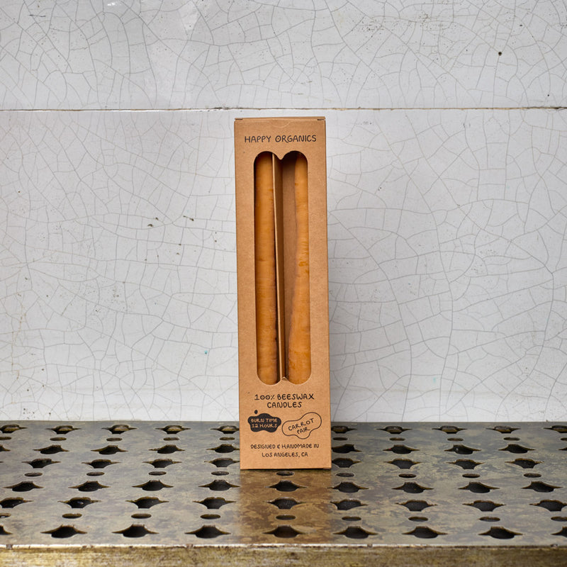 Lot de 2 bougies - Carottes