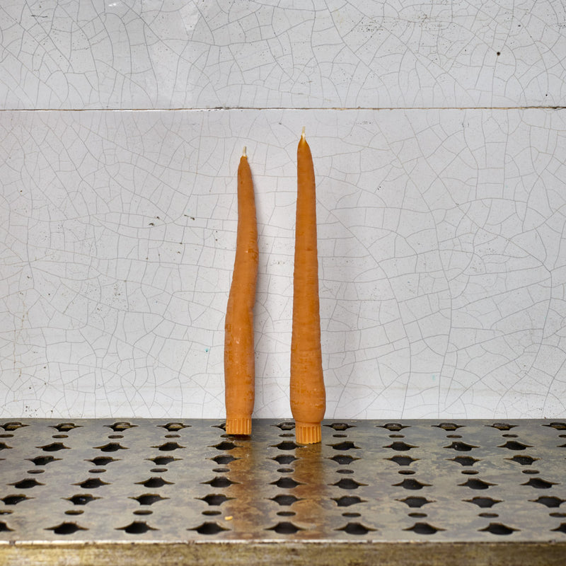 Lot de 2 bougies - Carottes