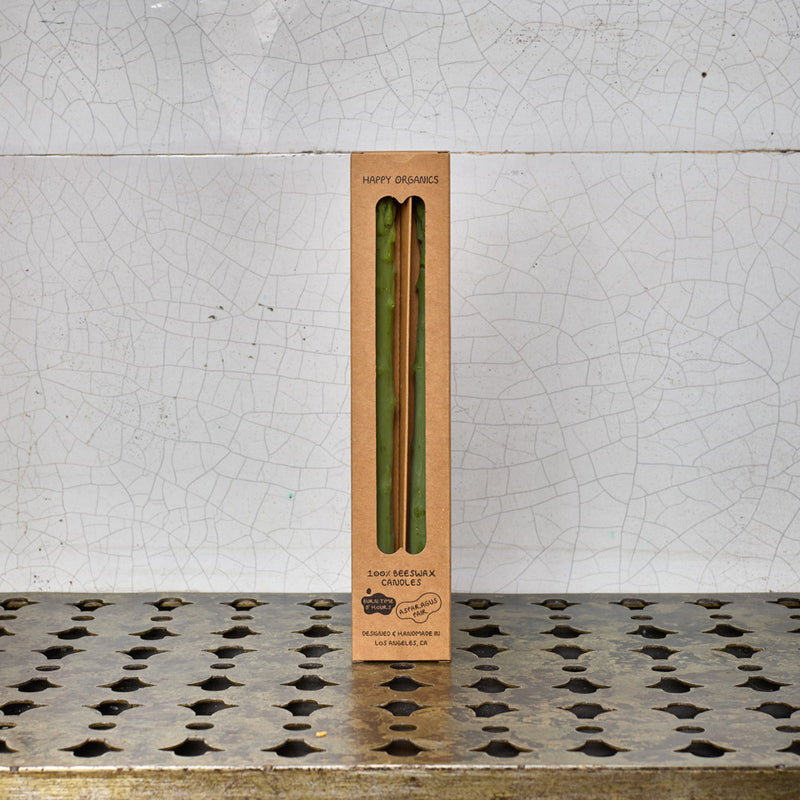 Lot de 2 bougies - Asperges