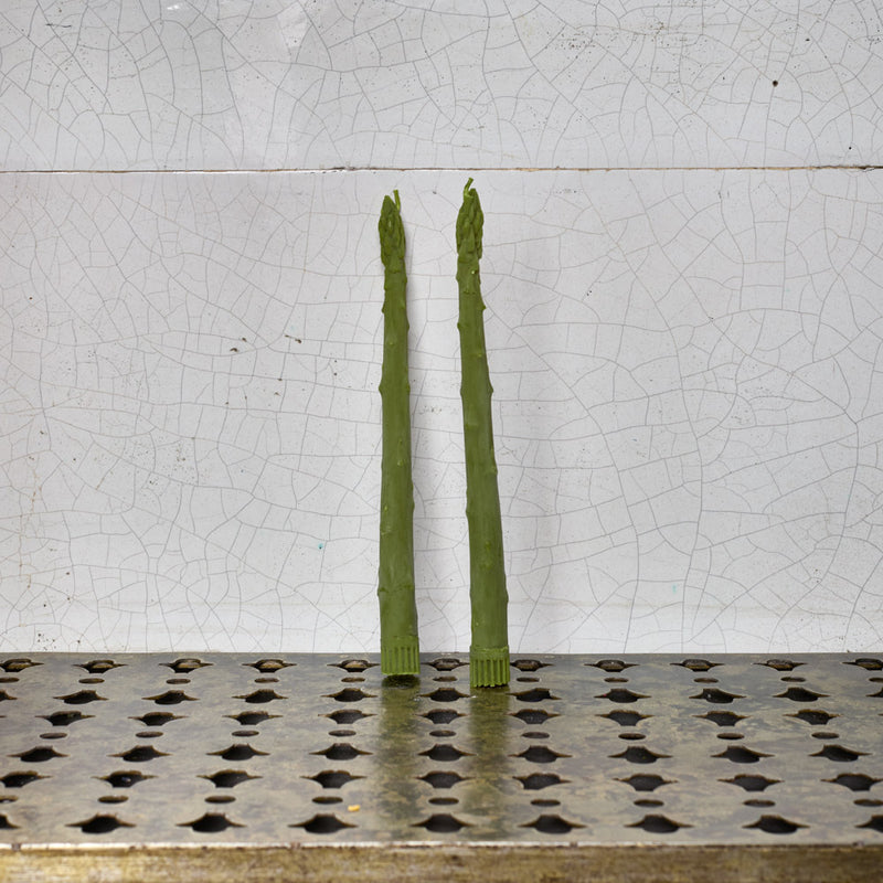 Lot de 2 bougies - Asperges