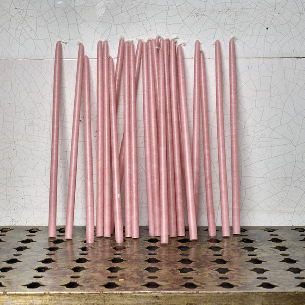 Set de 25 bougies fines - Poudré