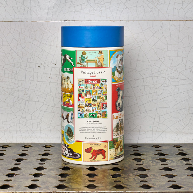 Puzzle - Chiens vintage