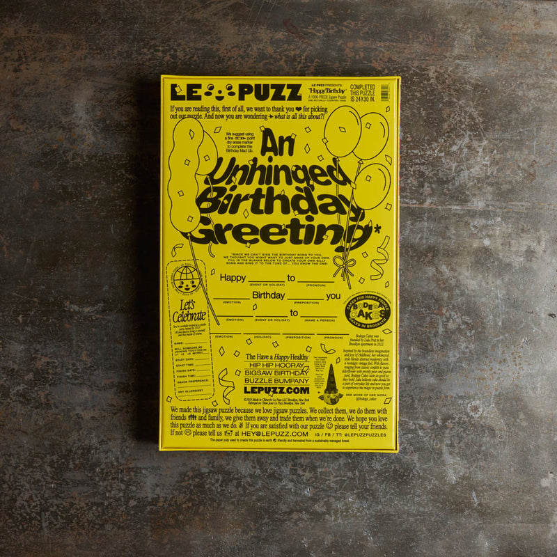 Puzzle - Joyeux Anniversaire !