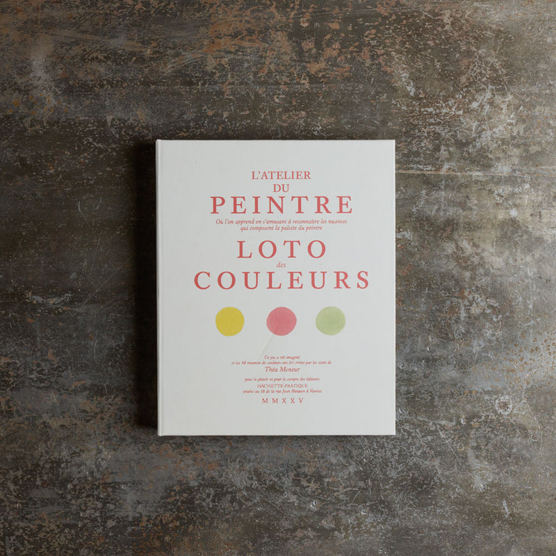 Jeu - Atelier du peintre, le loto des couelurs