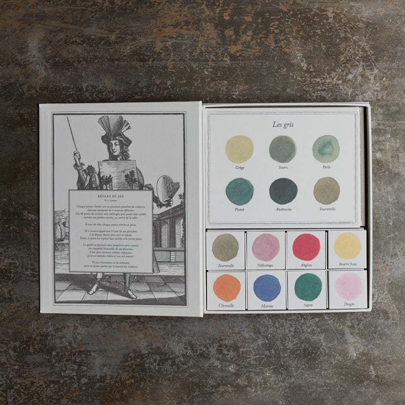 Jeu - Atelier du peintre, le loto des couelurs