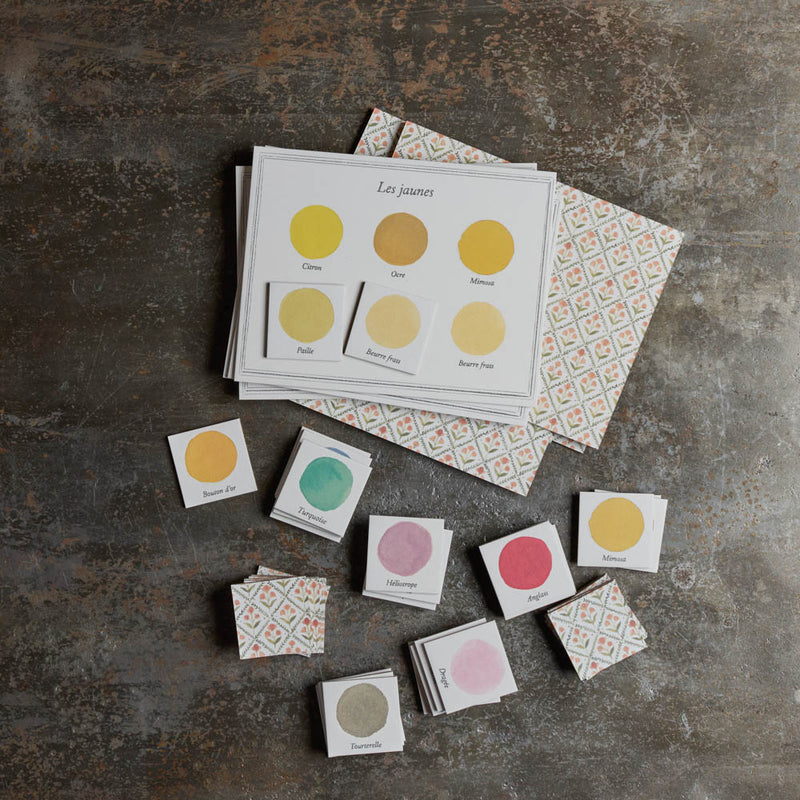 Jeu - Atelier du peintre, le loto des couelurs