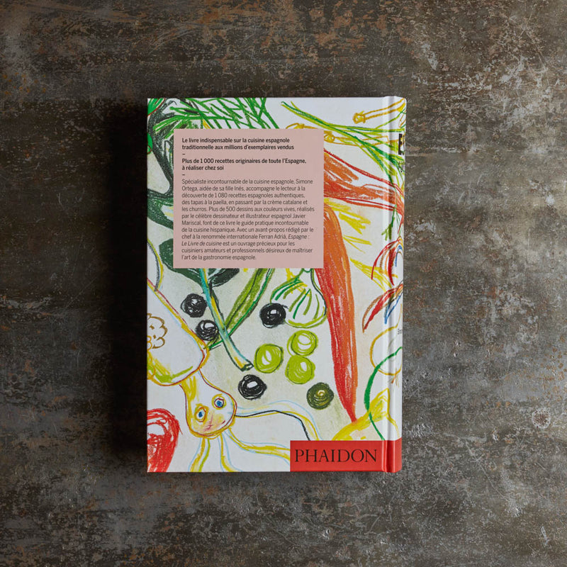 Livre - Espagne, le livre de cuisine