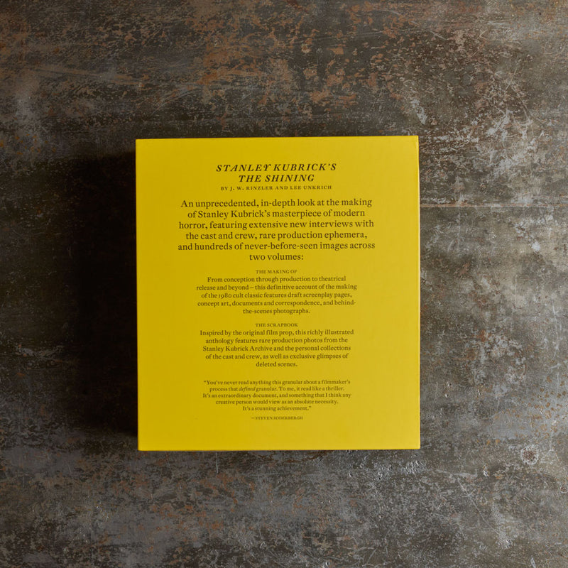 Livre - Stanley Kubrick's The Shining