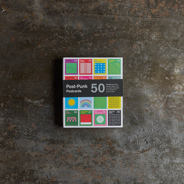 Boîte de cartes postales - Post-punk