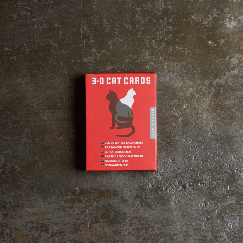 Jeu de cartes 3D - Chats