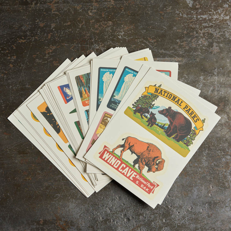 Coffret de stickers - National Parks