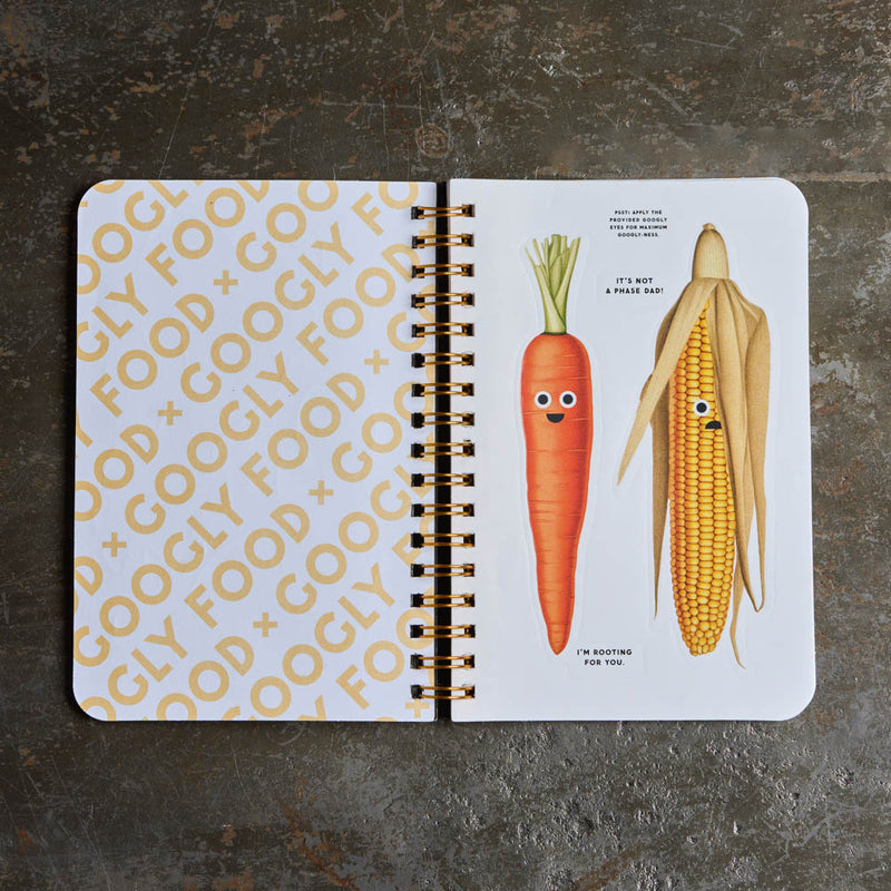 Livre - Googly Food Sticker Book