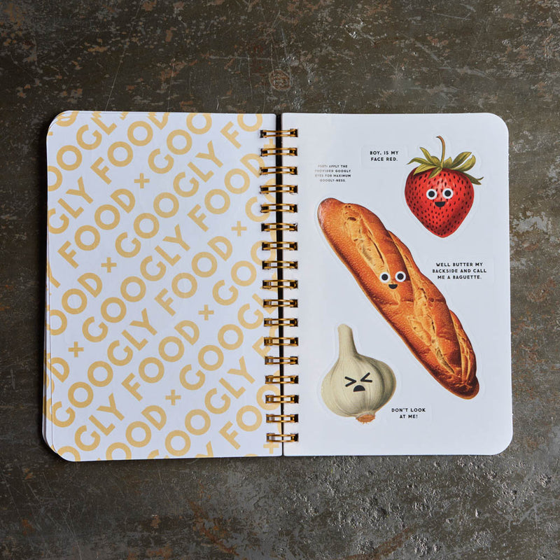 Livre - Googly Food Sticker Book