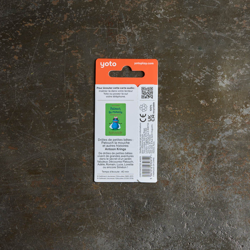 Drôles de petites bêtes - Patouch la mouche - Yoto