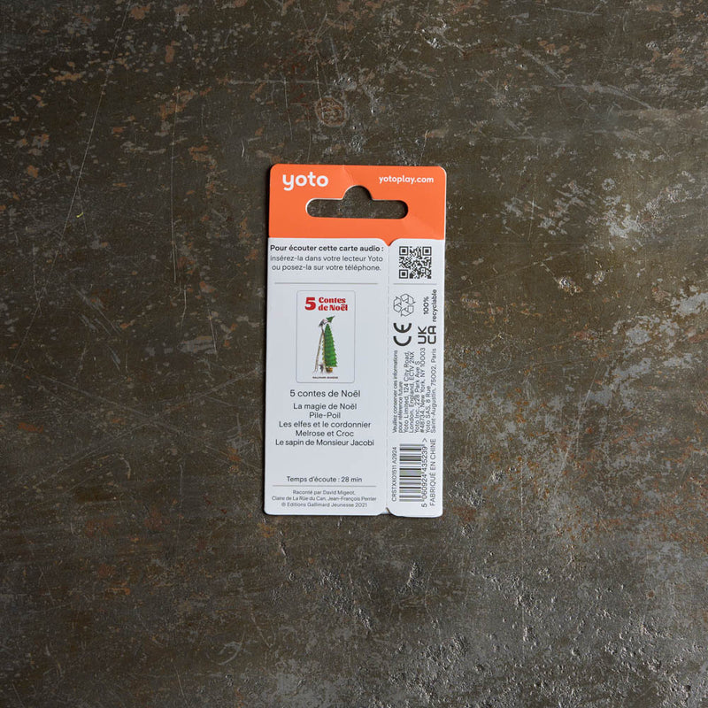 5 contes de Noël - Yoto