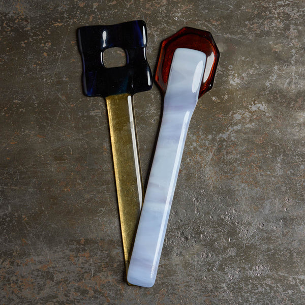 Couverts de service en verre - Lavande