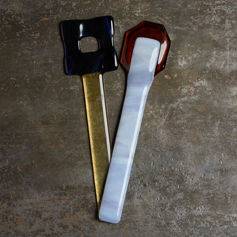 Couverts de service en verre - Lavande