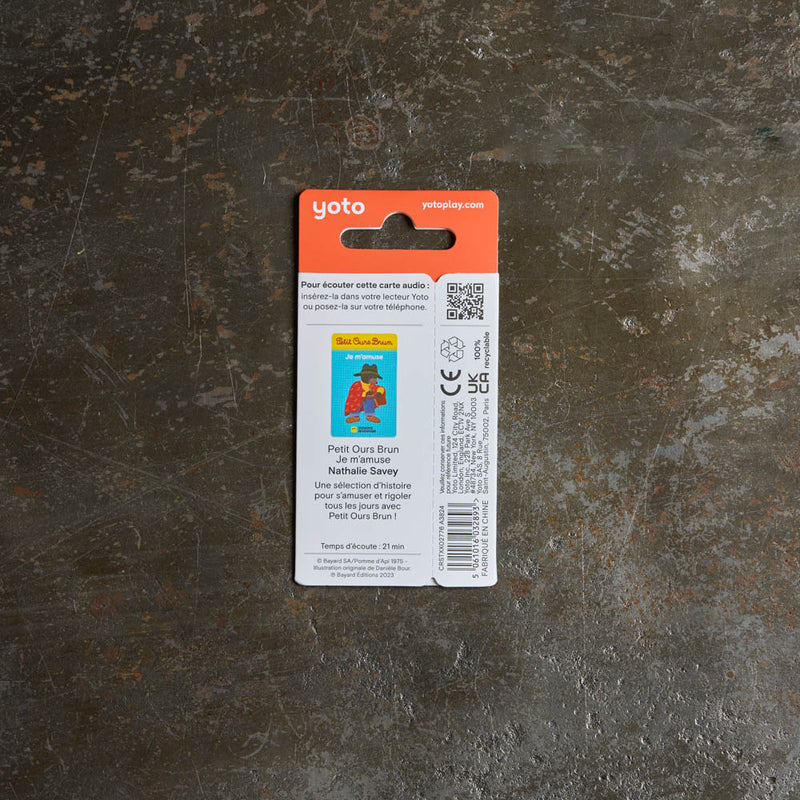 Petit Ours Brun - Je m'amuse - Yoto