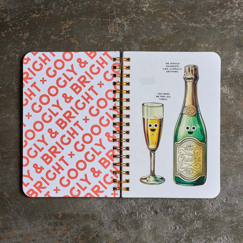 Livre de stickers - Googly & Bright