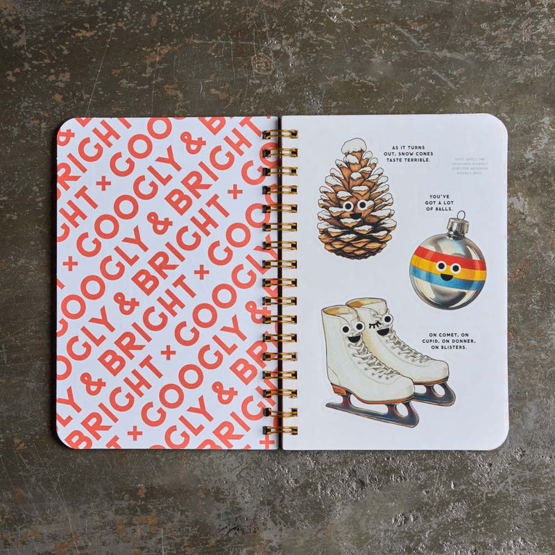 Livre de stickers - Googly & Bright