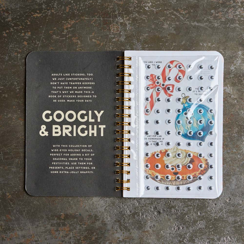 Livre de stickers - Googly & Bright