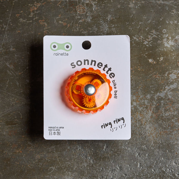 Sonnette pour vélo - Orange