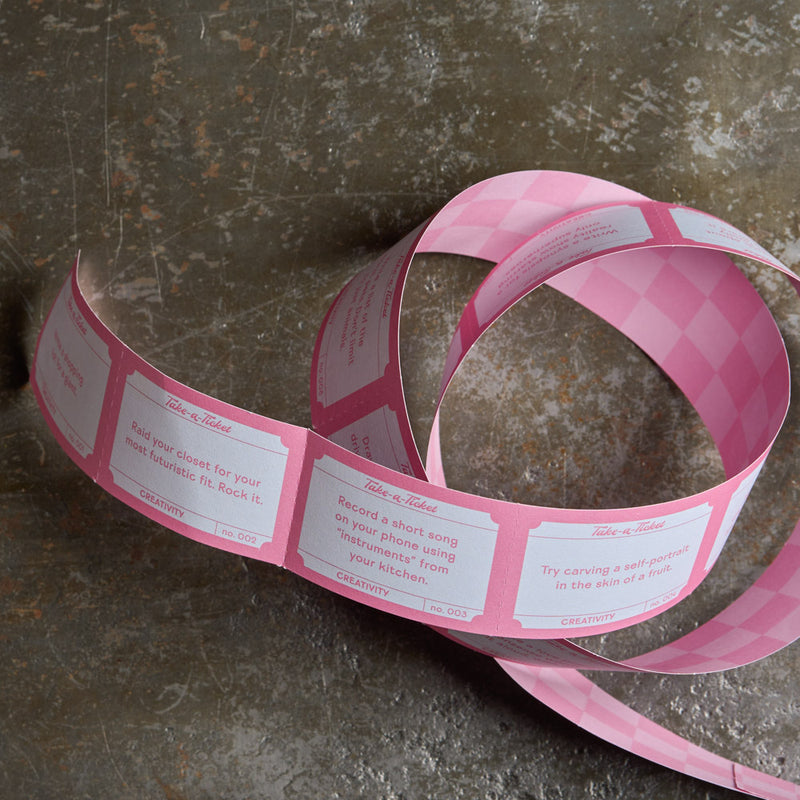 Take a ticket - Créativité