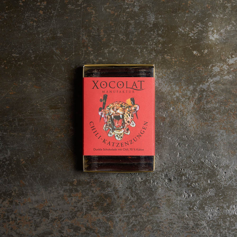 Langue de chat - Chocolat noir