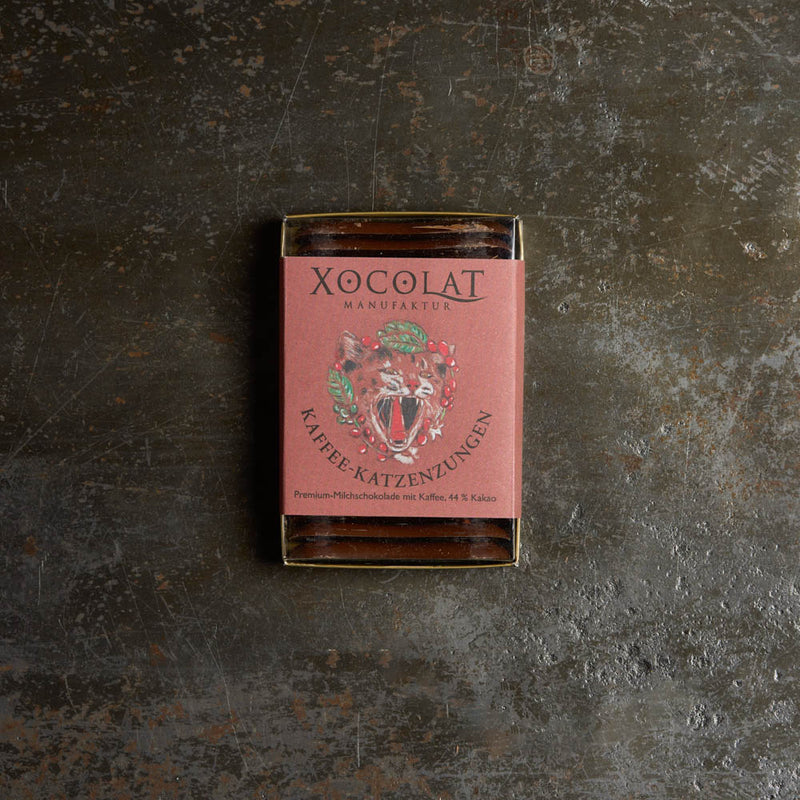 Langue de chat - Café chocolat au lait