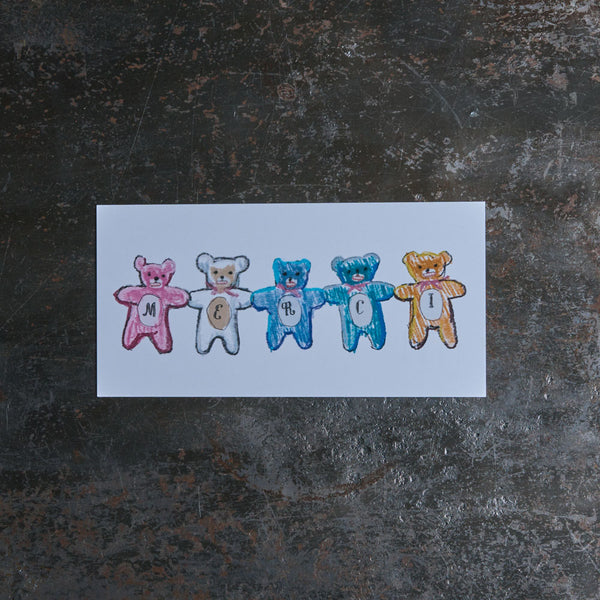 Carte postale - Merci X Shia McShia