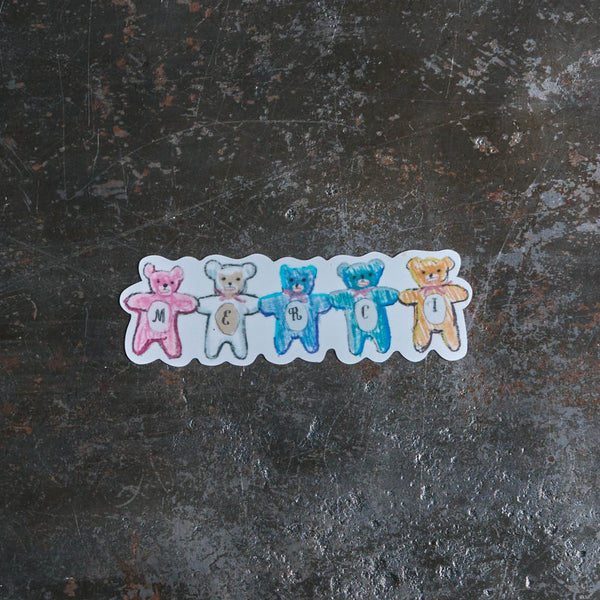 Magnet Oursons - Merci X Shia McShia