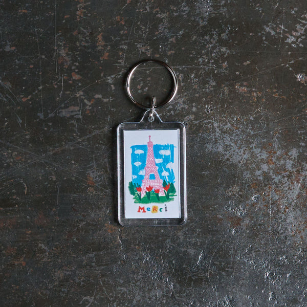 Porte clés Tour Eiffel - Merci X Shia McShia