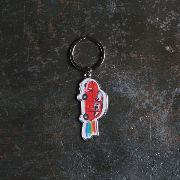 Porte clés Fiat 500 - Merci X Shia McShia