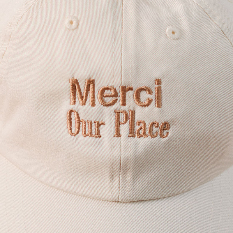Merci x Our Place - Casquette - Ecru