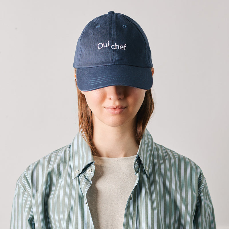 Merci x Our Place - Casquette Oui Chef - Marine
