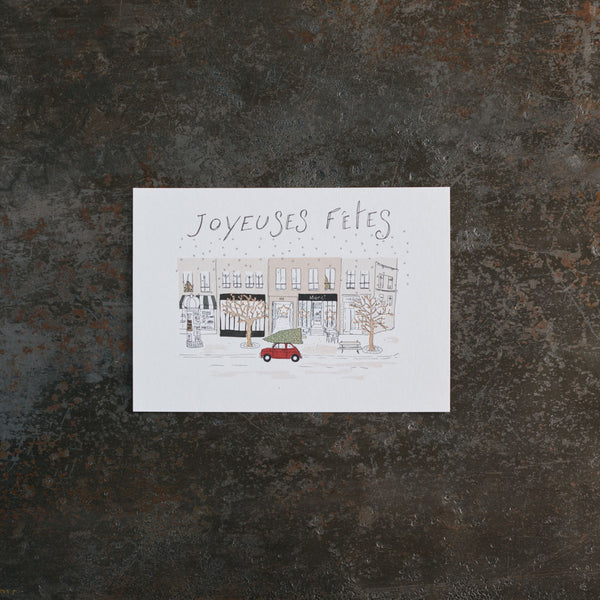 Carte postale Merci - Joyeux Noël