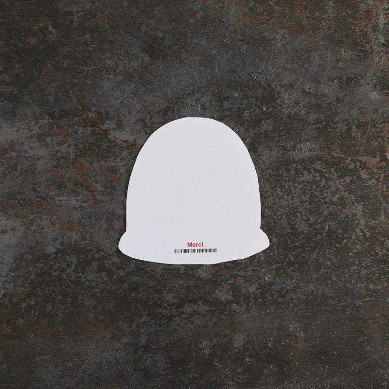 Carte postale Merci - Boule de neige